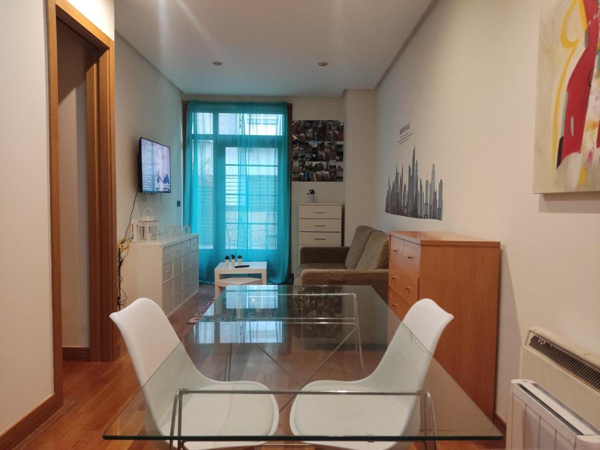 Pleno Centro, Terraza, Principe, 5 Min Casco Vello Y Estacion Ave Apartment Vigo Exterior photo